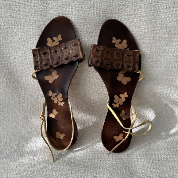 Bottega Veneta - Authentic Butterfly Flat Sandals - Picture 6 of 12